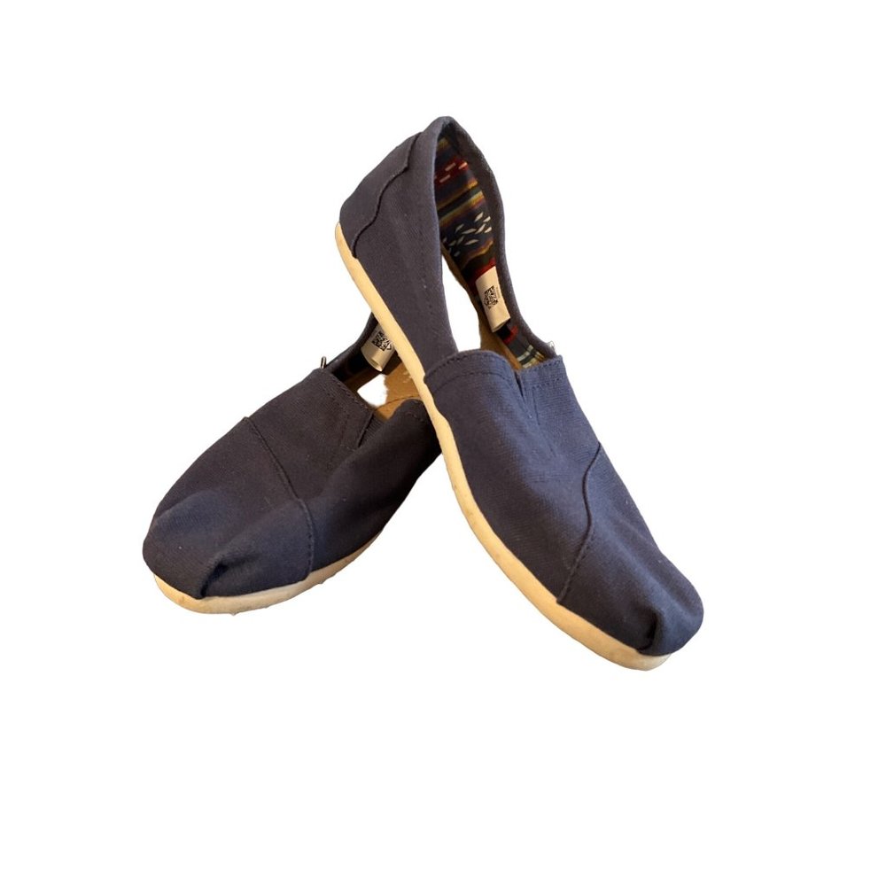 Women's‎ Navy Toms Size 7 Alpargata